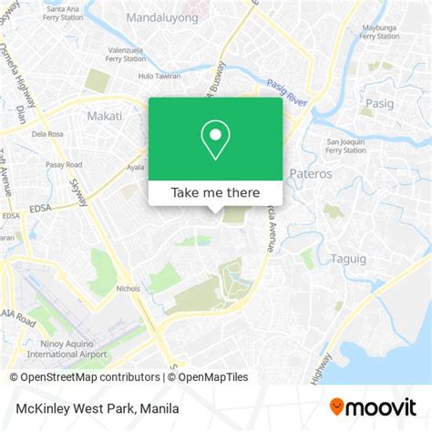 nichols-mckinley taguig map|McKinley West Map .